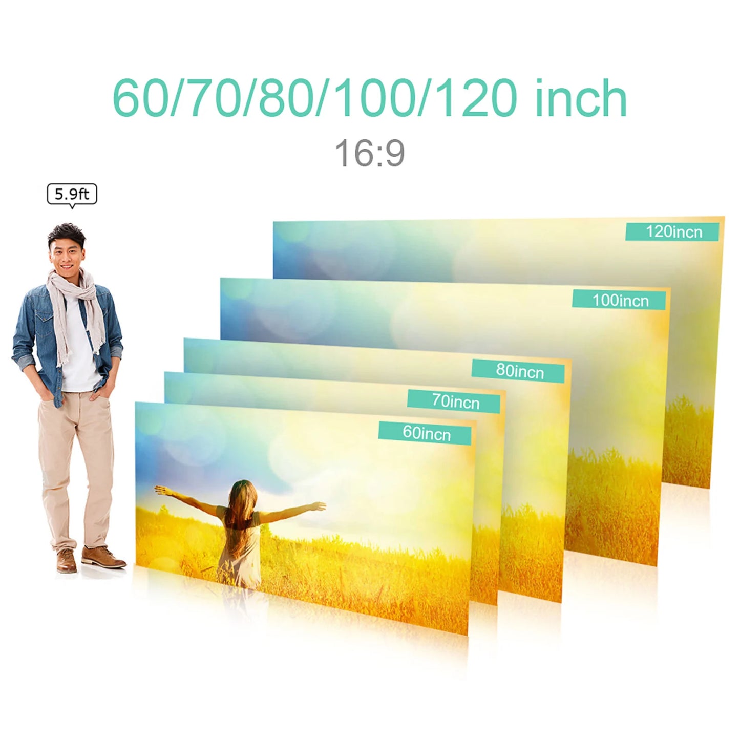 Zaply™ - Projector Screen