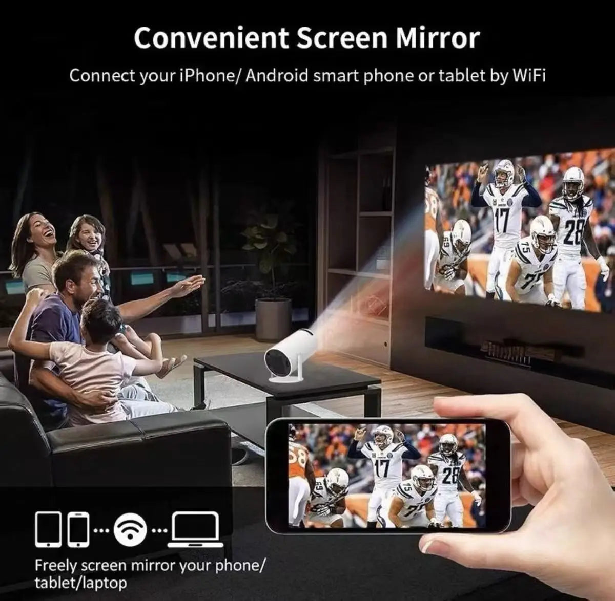 Zaply™ - Pivot Projector